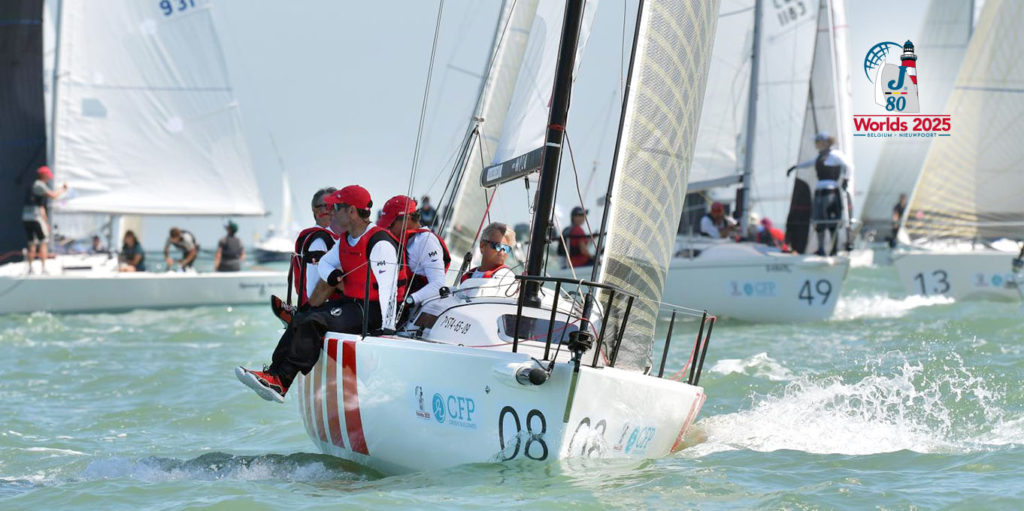 cuarta jornada mundial j80 nieuwpoort 2025 - pbx sailing team