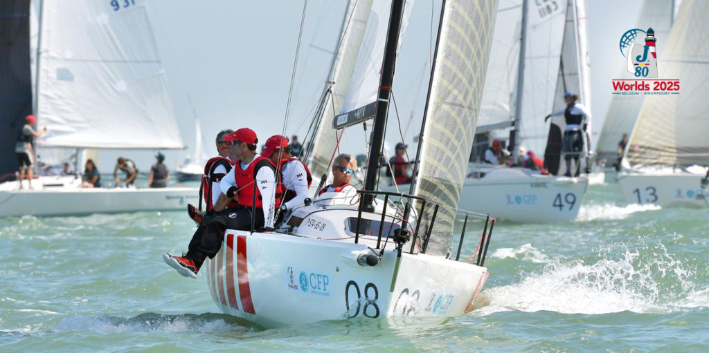 cuarta jornada mundial j80 nieuwpoort 2025 - pbx sailing team - 01