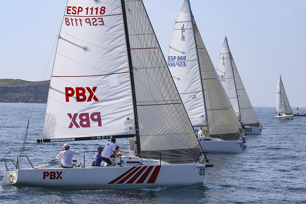 Regata SAR Don Felipe de Borbón - pbx sailing team - regata j80- 01