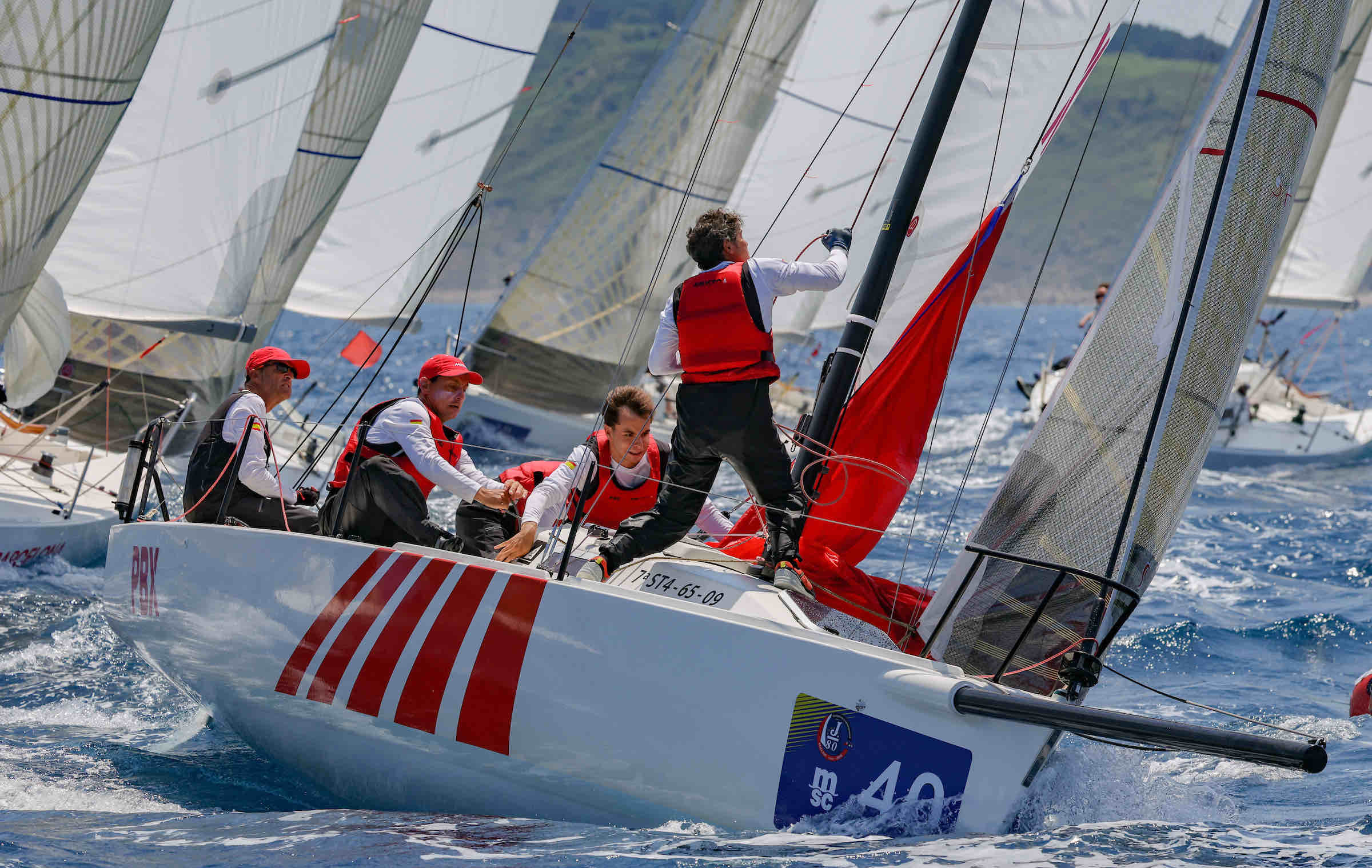 clasificacion campeonato europa j80-segunda-jornada-pbx sailing team - palibex -